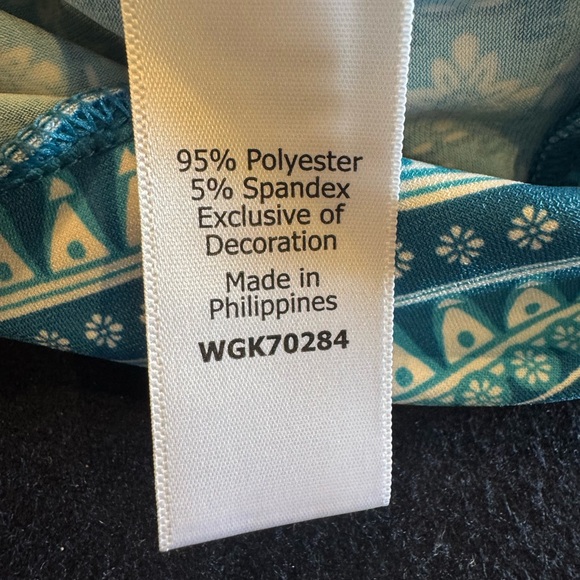 Magnolia Grace Blue and White Sleeveless Dress Sz Medium - Picture 14 of 15